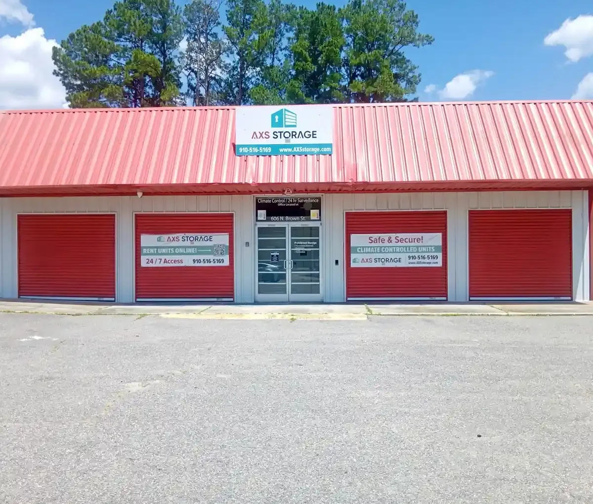Chadbourn location AXS Self Storage